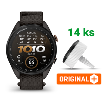 Approach S72 - 43 mm Carbon Gray/Heritage Bronze DLC + snímače na palice Approach CT10