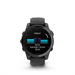 fenix E - 47mm, AMOLED, Slate Gray Steel/Black, Black band