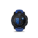 Instinct 3 - 45mm, AMOLED, Black, Bolt Blue silicone band
