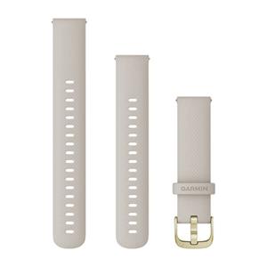 Silikónový remienok Quick Release (18 mm), Light Sand - Light Gold
