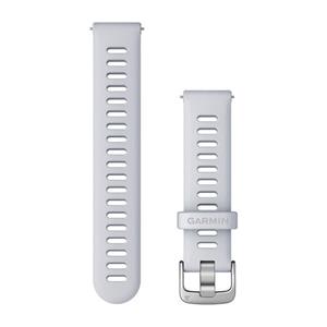 Silikónový remienok Quick Release (18 mm), Whitestone - Silver