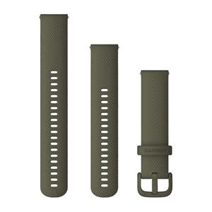 Silikónový remienok Quick Release (20 mm), Moss
