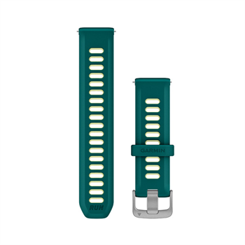 Silikónový remienok Quick Release (20 mm), Teal Green/Citron