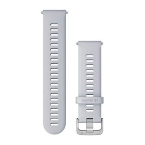 Silikónový remienok Quick Release (22 mm), Whitestone - Silver