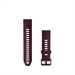 Silikonový remienok QuickFit 20 - Dark Cherry/Dust Rose