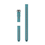 Silikonový remienok QuickFit 20 - Turquoise (+ extra dlhý remienok)