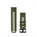 Silikónový remienok QuickFit 26 - Olive Drab/Citron