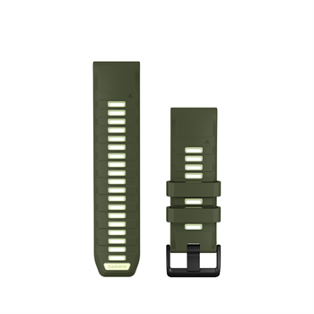 Silikónový remienok QuickFit 26 - Olive Drab/Citron
