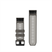Silikónový remienok QuickFit 26 - Pebble Gray/Silver Gray