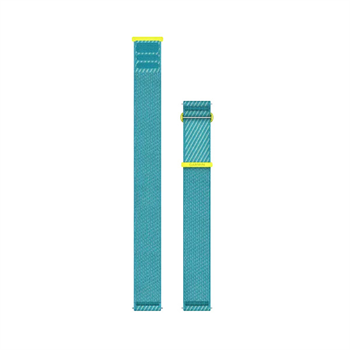 Textilný ComfortFit remienok Quick Release (22 mm), Amp Yellow/Turquoise