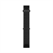Textilný ComfortFit remienok QuickFit 20 - Black (krátky)