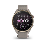 Approach S72 Black - 43 mm Soft Gold/Blush Pink