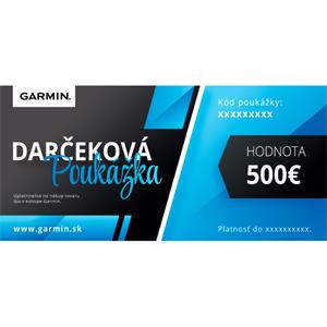 Ďarčeková poukážka GARMIN v hodnote 500,-€