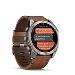 fenix 8 - 51mm, AMOLED, Sapphire, Titanium, Chestnut Leather band