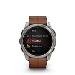 fenix 8 - 51mm, AMOLED, Sapphire, Titanium, Chestnut Leather band