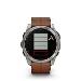 fenix 8 - 51mm, AMOLED, Sapphire, Titanium, Chestnut Leather band