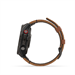 fenix 8 Pro - 47mm, AMOLED, Sapphire, Carbon Gray DLC Titanium, Chestnut Leather band