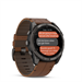 fenix 8 Pro - 51mm, AMOLED, Sapphire, Carbon Gray DLC Titanium, Chestnut Leather band