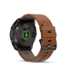fenix 8 Pro - 51mm, AMOLED, Sapphire, Carbon Gray DLC Titanium, Chestnut Leather band