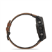 fenix 8 Pro - 51mm, AMOLED, Sapphire, Carbon Gray DLC Titanium, Chestnut Leather band