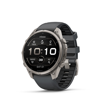 fenix 9 Pro - 47mm, AMOLED, Sapphire, Titanium, Graphite/Black band