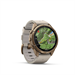 fenix 9 Pro - inReach, 43mm, AMOLED, Sapphire, Autumn Gold Titanium, Bone Leather band