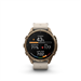 fenix 9 Pro - inReach, 43mm, AMOLED, Sapphire, Autumn Gold Titanium, Bone Leather band