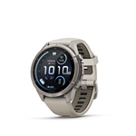 fenix 9 Pro - inReach, 43mm, AMOLED, Sapphire, Titanium, Gray/Sandstone band