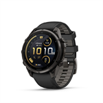 fenix 9 Pro - inReach, 47mm, AMOLED, Sapphire, Carbon Gray DLC Titanium, Black/Pebble Gray band