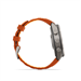 fenix 9 Pro - inReach, 47mm, AMOLED, Sapphire, Titanium, Autumn Orange/Spark Orange band