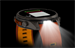 fenix 9 Pro - inReach, 47mm, AMOLED, Sapphire, Titanium, Autumn Orange/Spark Orange band