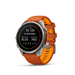 fenix 9 Pro - inReach, 47mm, AMOLED, Sapphire, Titanium, Autumn Orange/Spark Orange band