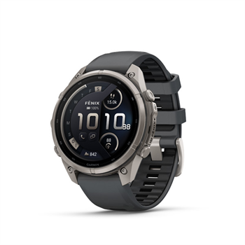 fenix 9 Pro - inReach, 47mm, AMOLED, Sapphire, Titanium, Graphite/Black band