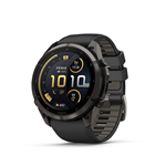 fenix 9 Pro - inReach, 51mm, AMOLED, Sapphire, Carbon Gray DLC Titanium, Black/Pebble Gray band