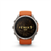 fenix 9 Pro - inReach, 51mm, AMOLED, Sapphire, Titanium, Autumn Orange/Spark Orange band