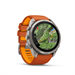 fenix 9 Pro - inReach, 51mm, AMOLED, Sapphire, Titanium, Autumn Orange/Spark Orange band