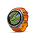 fenix 9 Pro - inReach, 51mm, AMOLED, Sapphire, Titanium, Autumn Orange/Spark Orange band