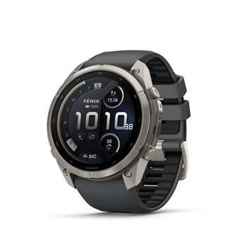 fenix 9 Pro - inReach, 51mm, AMOLED, Sapphire, Titanium, Graphite/Black band