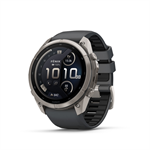 fenix 9 Pro - inReach, 51mm, AMOLED, Sapphire, Titanium, Graphite/Black band