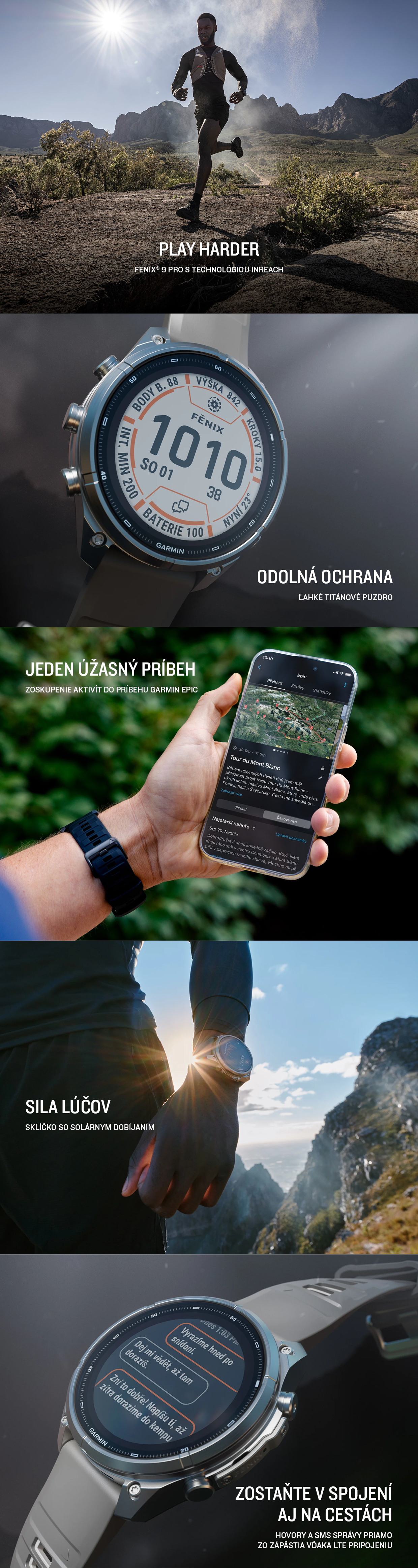 fenix 9 Pro - inReach, 47mm, Sapphire Solar